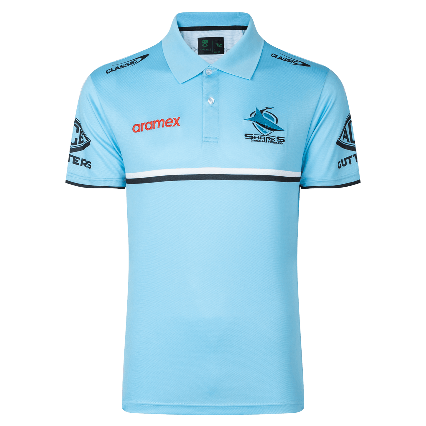 NRL 2023 Players Polo - Cronulla Sharks - Rugby League - CLASSIC