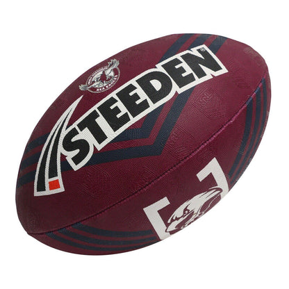 NRL 2023 Supporter Football - Manly Sea Eagles - Youth Ball - Size 11