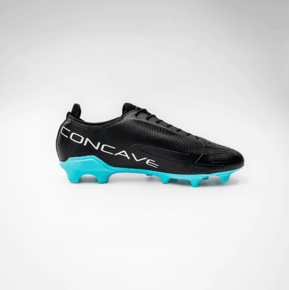 CONCAVE Halo v2 FG Football Boot - Black/Cyan - Mens - Adult