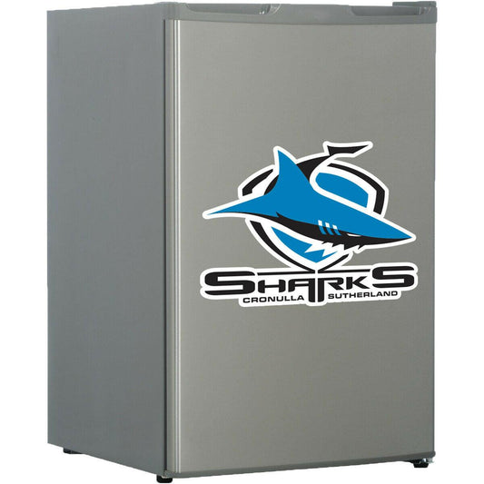 NRL Fridge Decal - Cronulla Sharks -Team Logo Sticker - 373x456mm