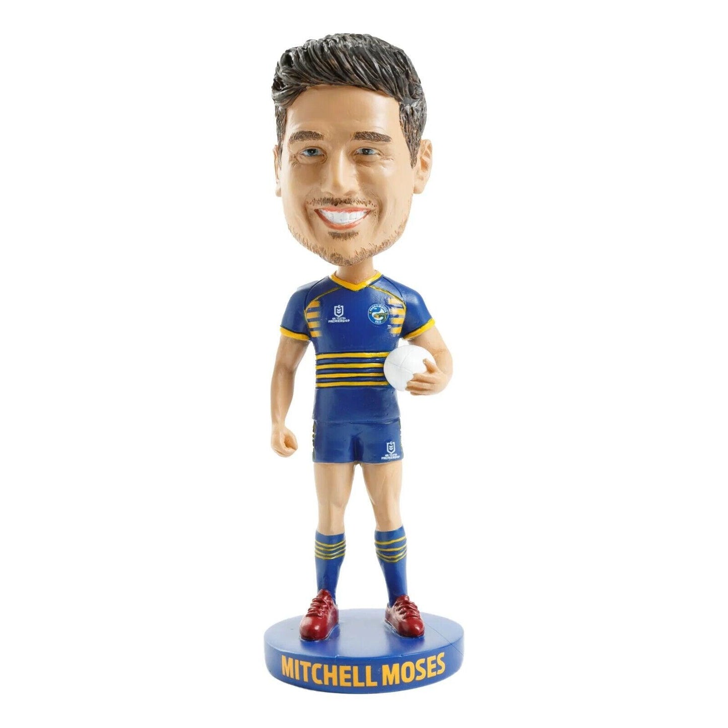 NRL Bobblehead - Paramatta Eels - Mitchell Moses - Statue