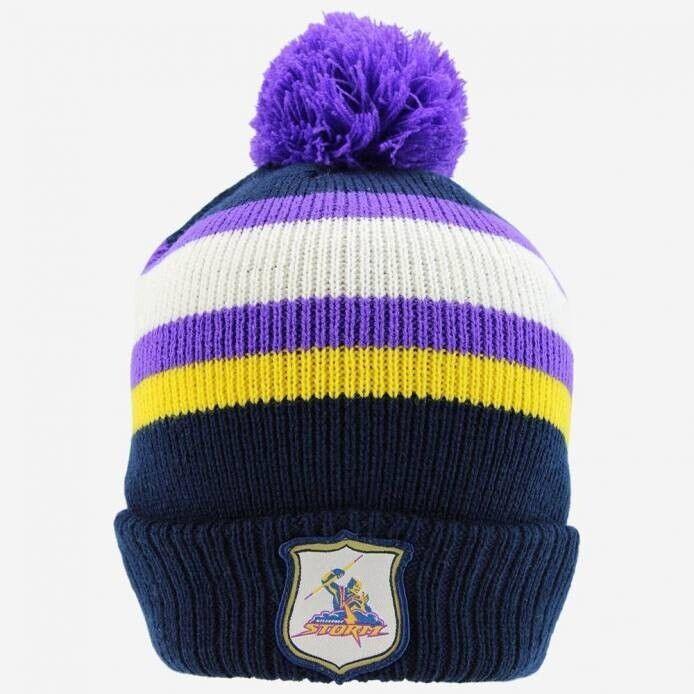 NRL Retro Beanie - Melbourne Strom  - Winter Hat