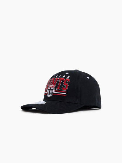 AFL Low Pro Wordmark Cap - St Kilda Saints - Hat - Youth - OSFM