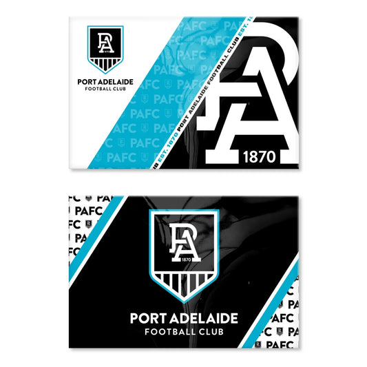 AFL Magnet Set of 2 - Port Adelaide Power - Set of Two Magnets