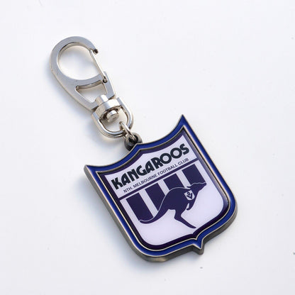 AFL Heritage Metal Key Ring - North Melbourne Kangaroos - Logo Keyring