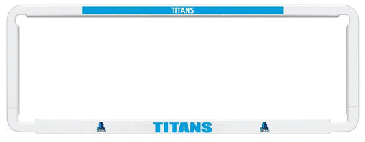 NRL Car Number Plate Frame - SINGLE - Gold Coast Titans