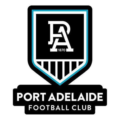 AFL Logo Sticker - Port Adelaide Power - 16cm x 21cm Decal