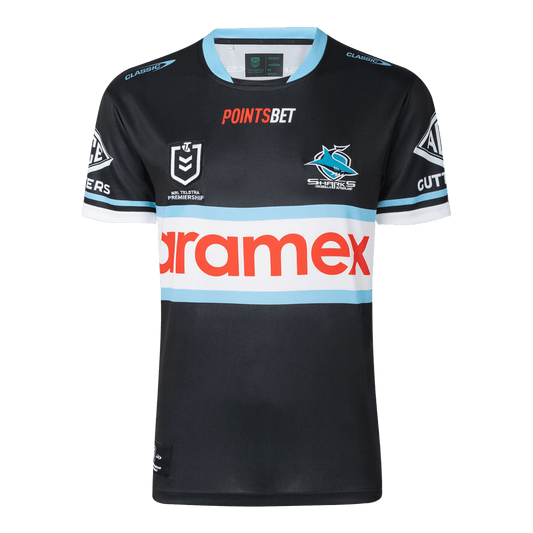 NRL 2023 Away Jersey - Cronulla Sharks - Rugby League - CLASSIC