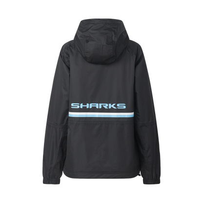 NRL 2023 Wet Weather Jacket - Cronulla Sharks - YOUTH - Rugby League - CLASSIC