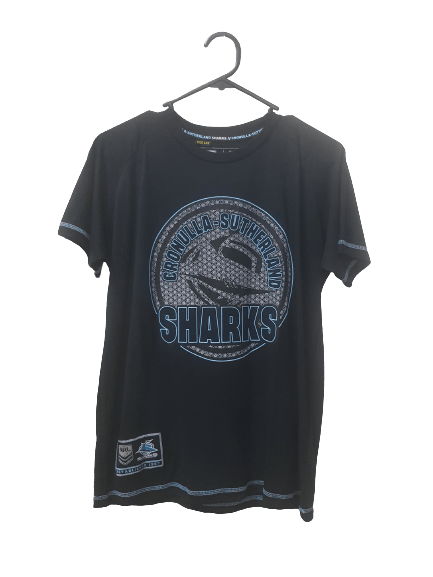 NRL Kids Cotton Tee - Cronulla Sharks - Youth - Children