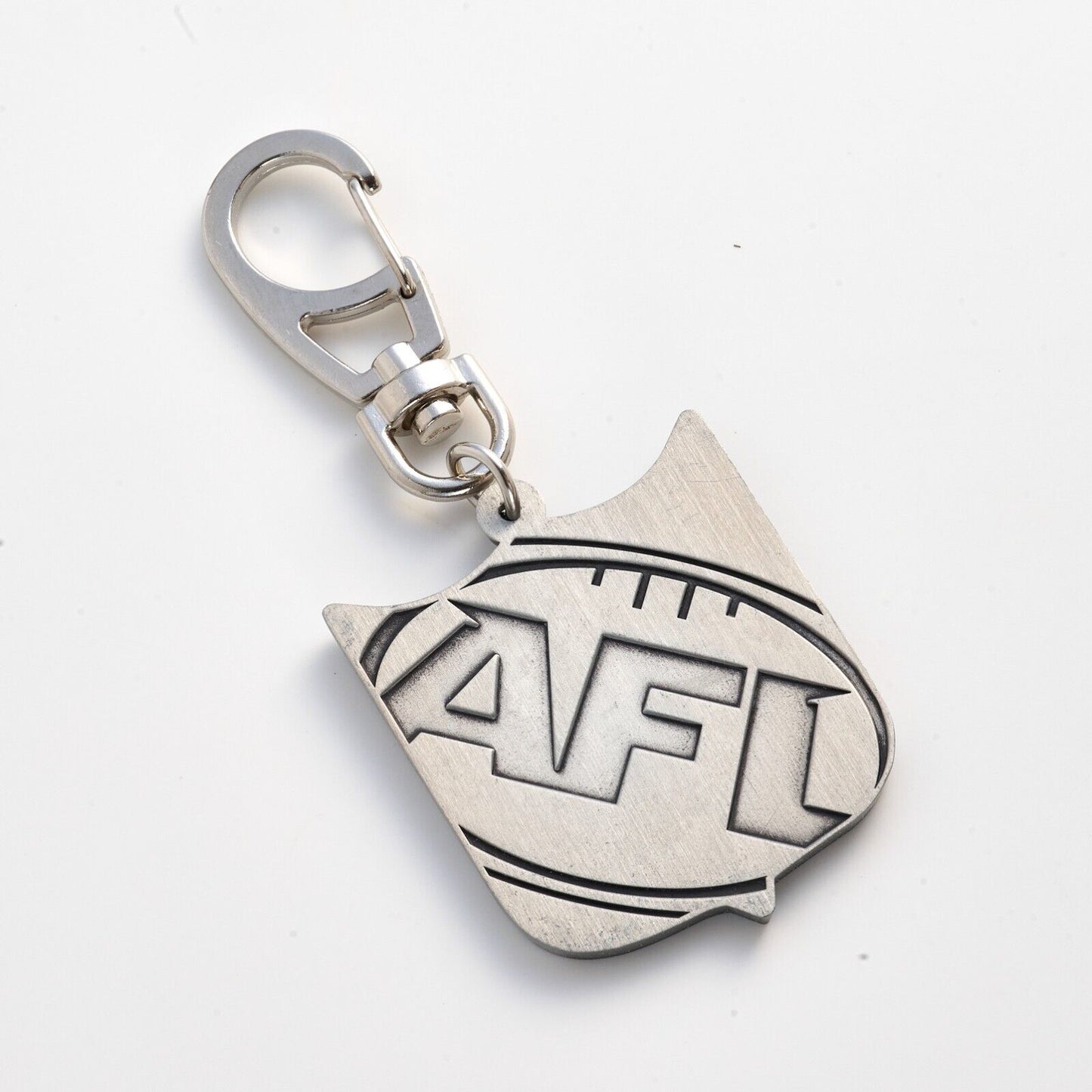 AFL Heritage Metal Key Ring - Port Adelaide Power - Logo Keyring - Aussie Rules