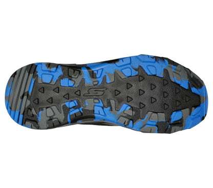 SKECHERS Go Run Trail Altitude - Marble Rock Shoe - Black/Blue - Mens