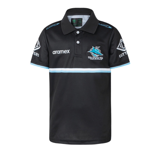 NRL 2023 Media Polo - Cronulla Sharks - YOUTH - Rugby League - CLASSIC