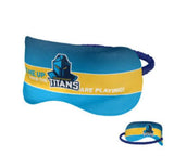 NRL Sleep Mask - Gold Coast Titans - Reversible - Washable - One Size