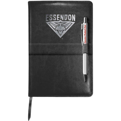 AFL Notebook & Pen Set - Essendon Bombers - A5 60 Page Pad