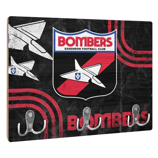 AFL Heritage Key Rack - Essendon Bombers - Gift - Retro