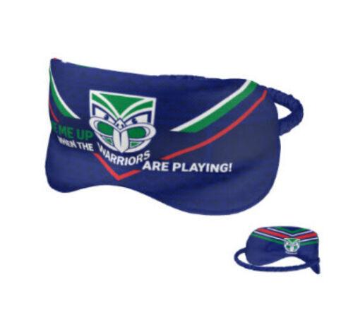 NRL Sleep Mask - New Zealand Warriors - Reversible - Washable - One Size