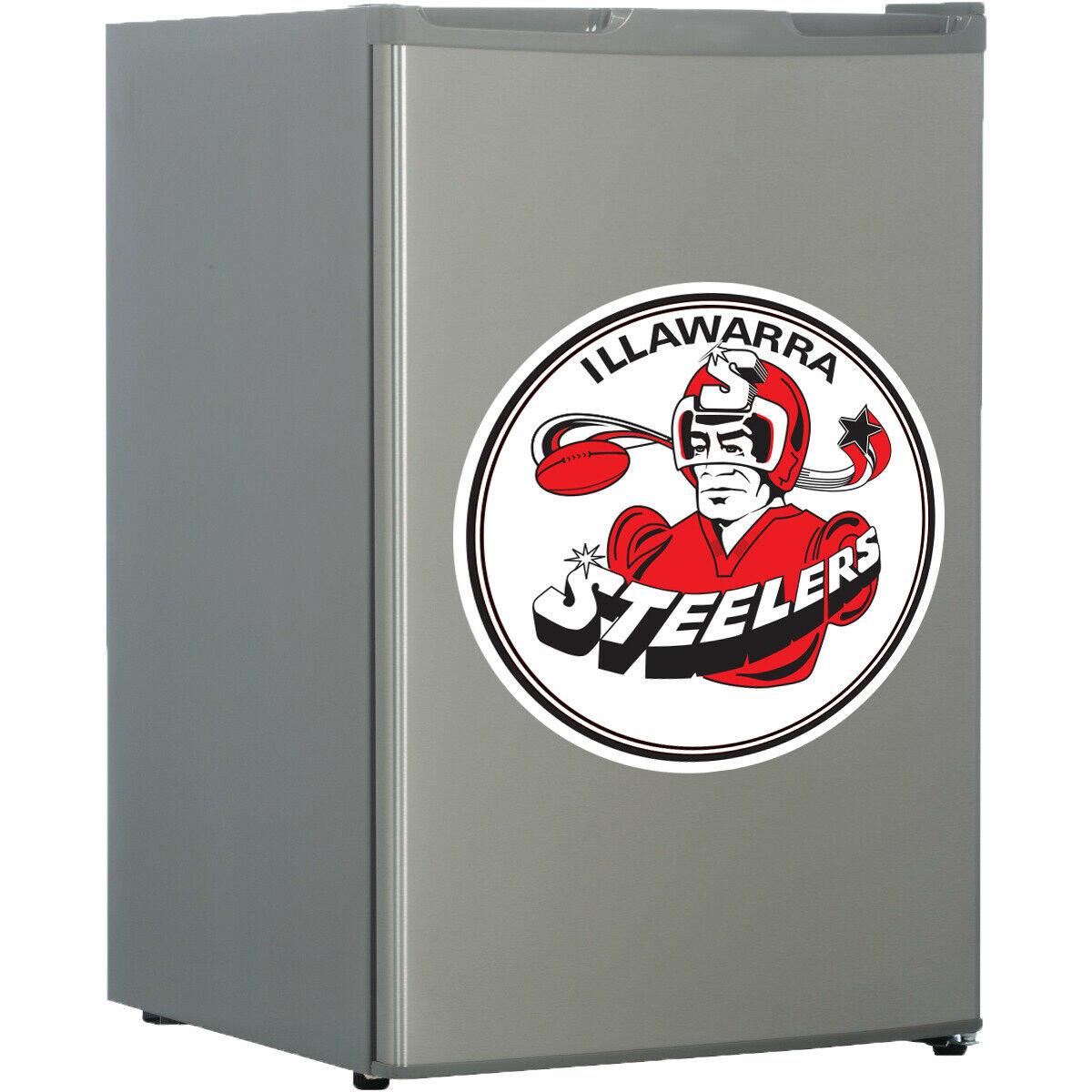 NRL Heritage Fridge Decal - Illawarra Steelers - Team Logo Sticker - 470x470mm