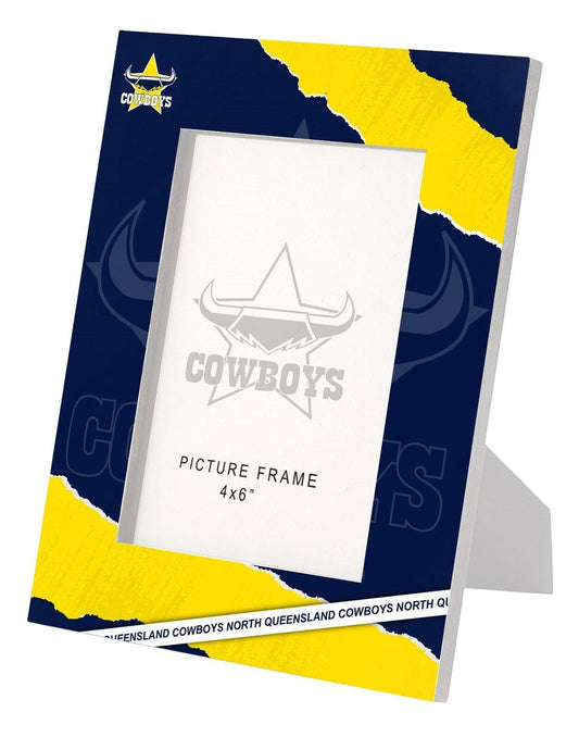 NRL Photo Frame - North Queensland Cowboys - 15cmx20cm - Picture Frame