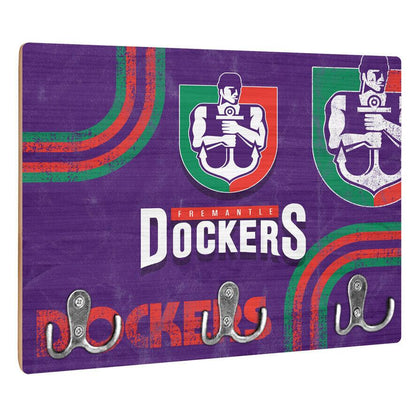 AFL Heritage Key Rack - Fremantle Dockers - Gift - Retro