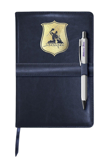 NRL Heritage Notebook & Pen Set - Melbourne Storm - A5 60 Page Pad