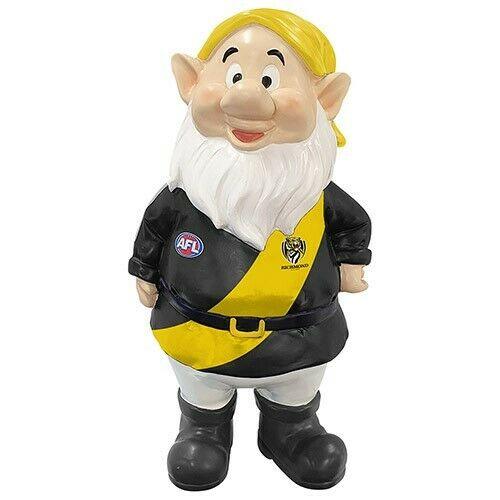 AFL Mini Garden Gnome - Richmond Tigers - Polyresin - 18cm