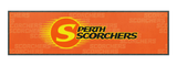 Big Bash Cricket - Perth Scorchers - Bar Runner - 25x90cm - Rubber Backed