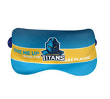 NRL Sleep Mask - Gold Coast Titans - Reversible - Washable - One Size