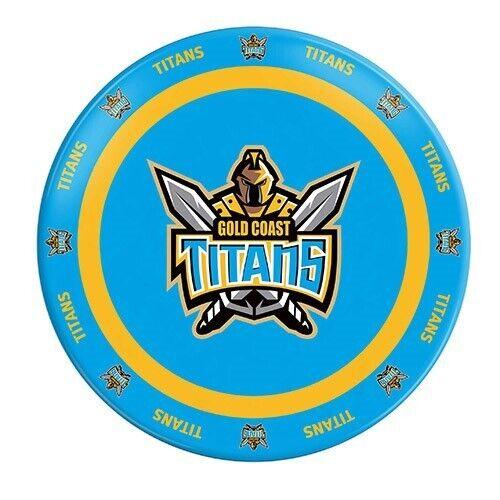 NRL Melamine Plate - Gold Coast Titans - 20cm diameter - Single