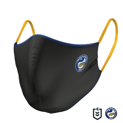 NRL Face Mask - Eels - Reversible - Washable - Adult Large