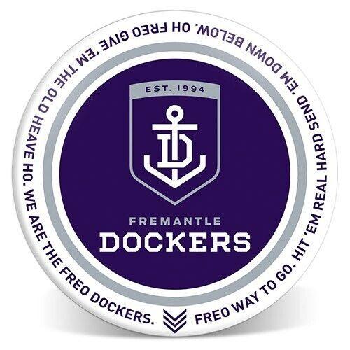 AFL Melamine Plate - Fremantle Dockers - 20cm diameter - Single