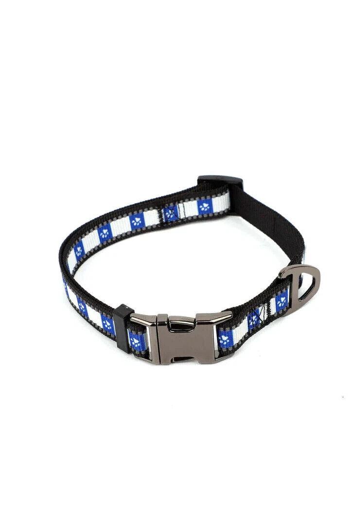 NRL Pet Collar - Canterbury Bulldogs - Strong Durable - Adjustable