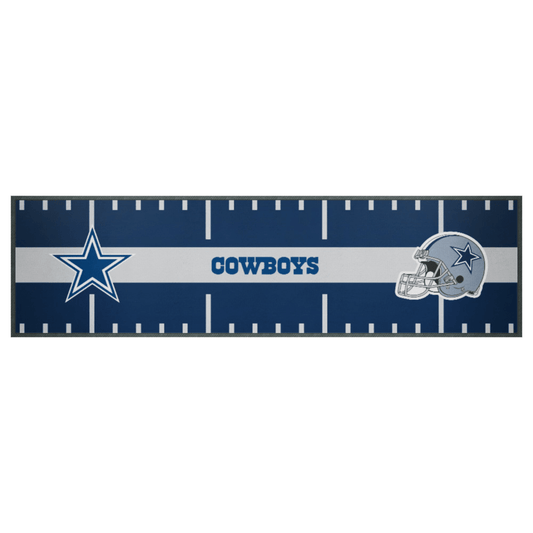 NFL Bar Runner - Dallas Cowboys - 25x90cm - Rubber Backed