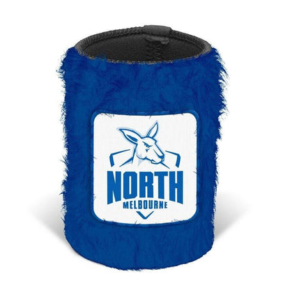 AFL Fluffy Stubby Cooler - North Melbourne Kangaroos - Can Holder