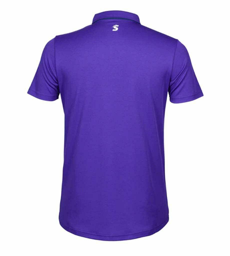 NRL 2021 Media Polo - Melbourne Storm - Purple - Mens - Rugby League