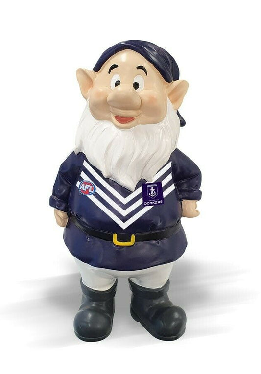 AFL Mini Garden Gnome - Fremantle Dockers - Polyresin - 18cm