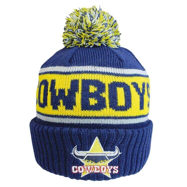 NRL Striker Beanie - North Queensland Cowboys - Warm - Winter Hat - Adult