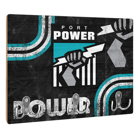 AFL Heritage Key Rack - Port Adelaide Power - Gift - Retro