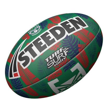 NRL Turf to Surf Football - New Zealand Warriors - Ball Size 3