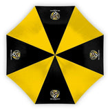 AFL Compact Umbrella - Richmond Tigers - Rain - Glovebox - 60cm Length W17cm