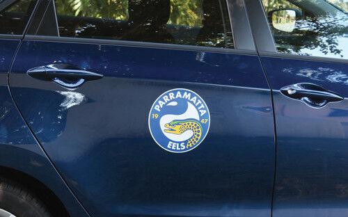 NRL Mega Decal - Parramatta Eels - Car Sticker 250mm