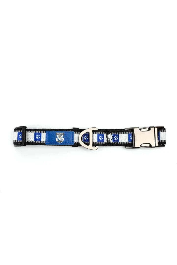 NRL Pet Collar - Canterbury Bulldogs - Strong Durable - Adjustable