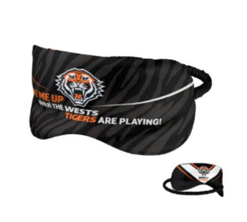 NRL Sleep Mask - West Tigers - Reversible - Washable - One Size