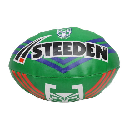 NRL 2023 6 Inch Supporter Sponge Football - New Zealand Warriors - Ball