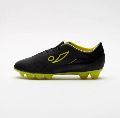 CONCAVE Halo + FG Football Boots - Black/Yellow - Kids Shoe - Youth - SIZE 4