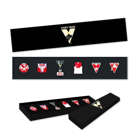 AFL Evolution Pin Set - History Logos - Sydney Swans