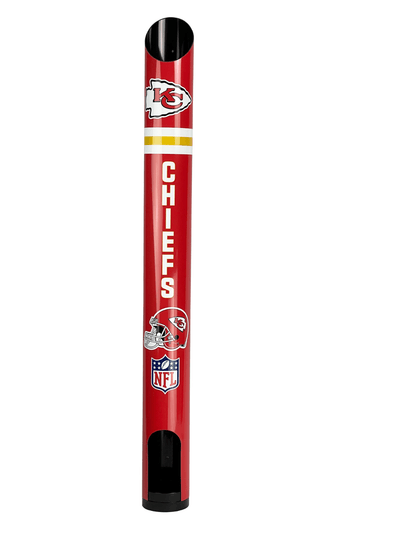 NFL Stubby Cooler Dispenser - Kansas City Chiefs - Fits 8 Cooler Wall Mount