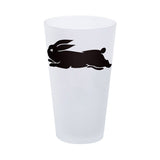 NRL Frosted Conical Glass Set Of Two - South Sydney Rabbitohs - 450ml